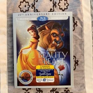 Beauty and the beast movie Blu-ray and DVD